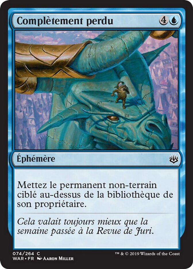 Complètement perdu