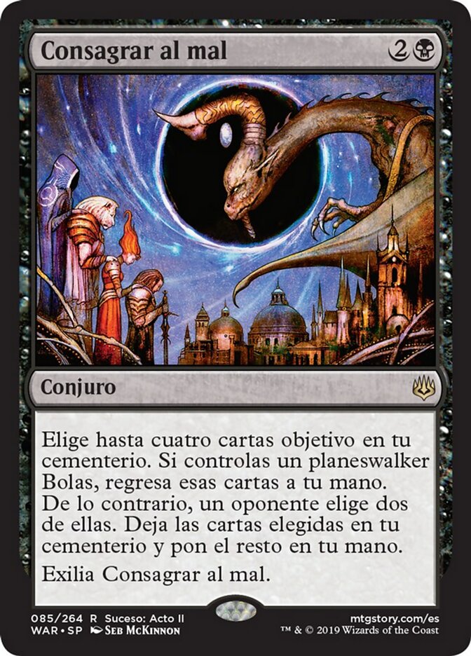 Consagrar al mal