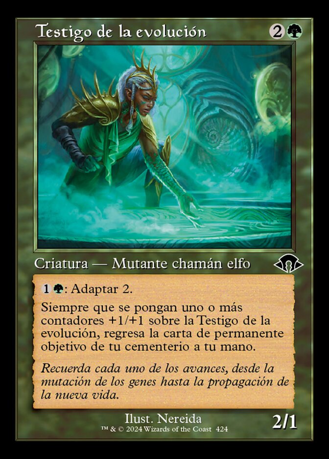 Testigo de la evolución