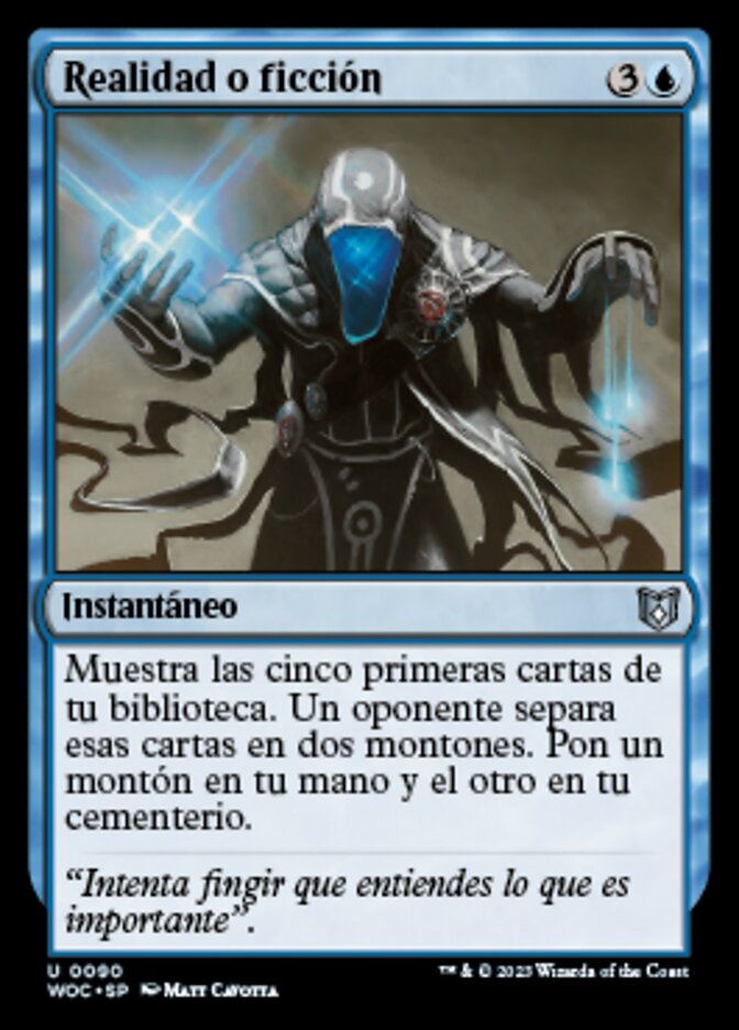 Realidad o ficción