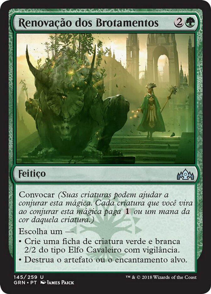 Renovação dos Brotamentos