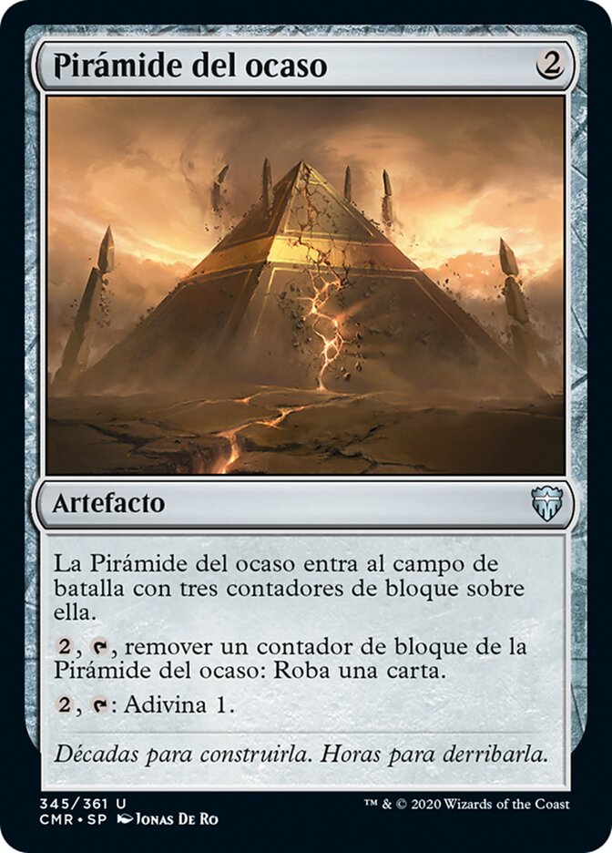 Pirámide del ocaso
