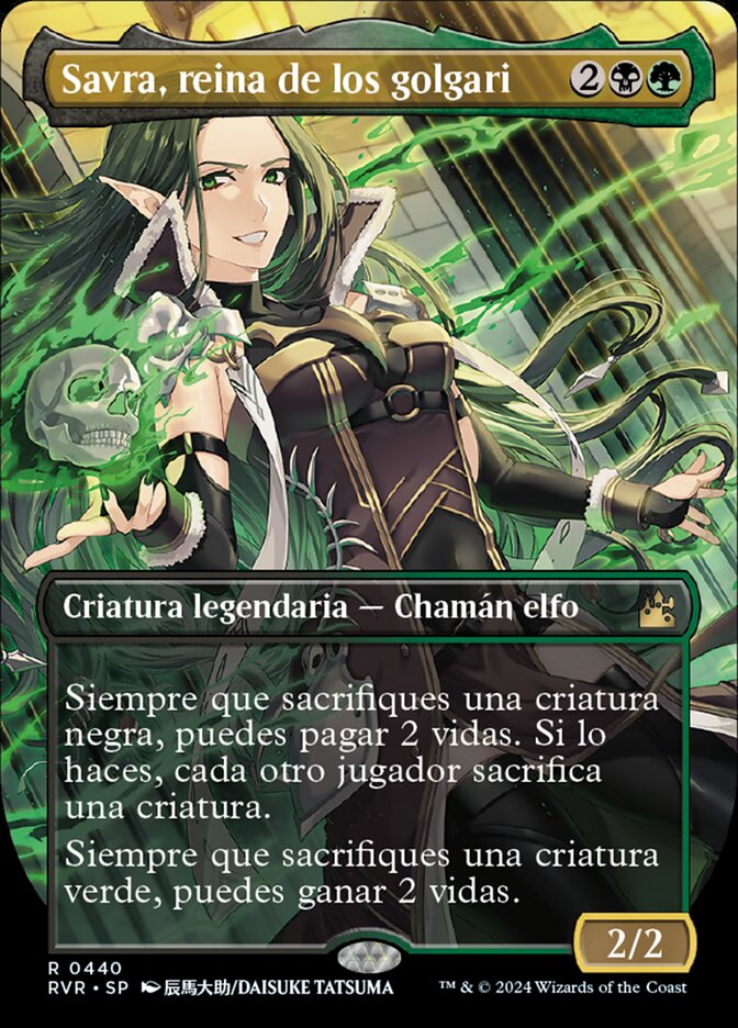 Savra, reina de los golgari