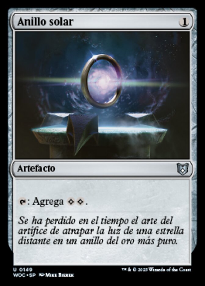 Anillo solar