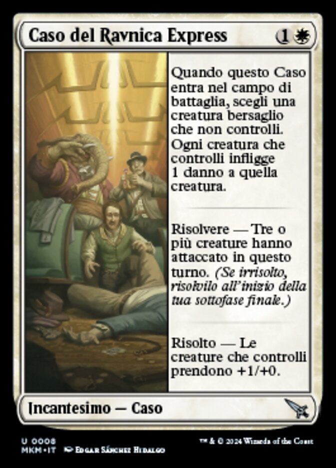 Caso del Ravnica Express