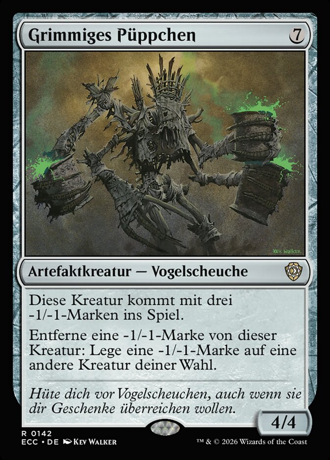 Grimmiges Püppchen