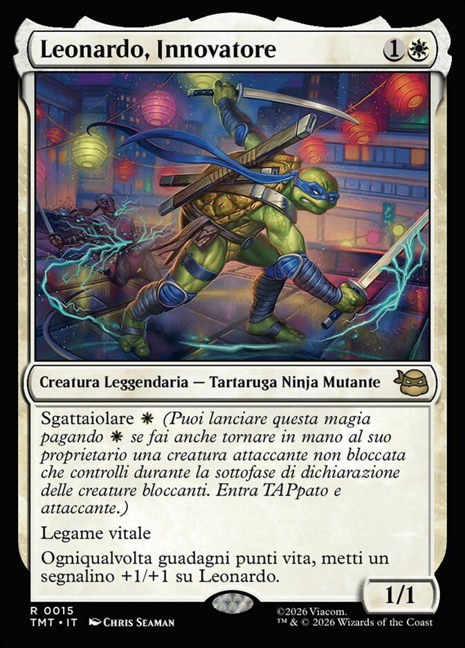 Leonardo, Innovatore