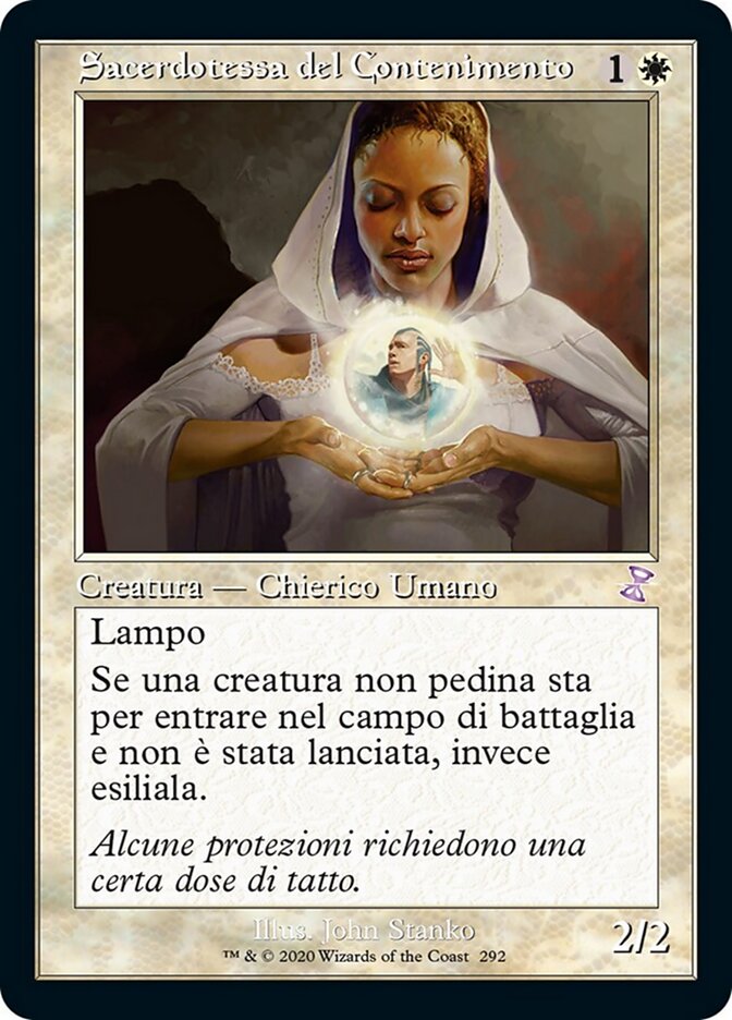 Sacerdotessa del Contenimento