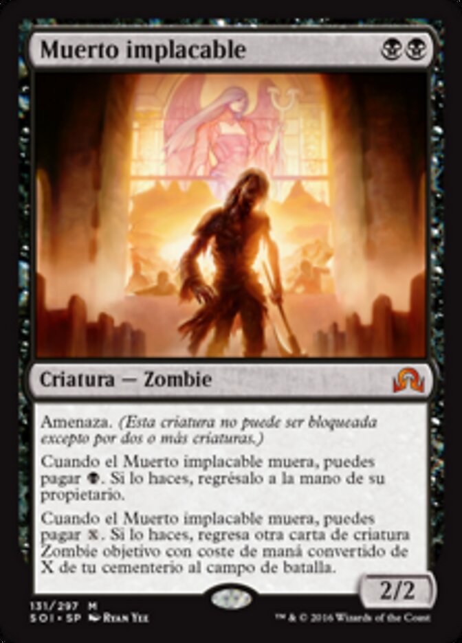 Muerto implacable