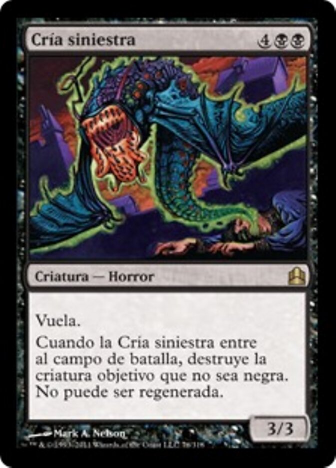 Cría siniestra