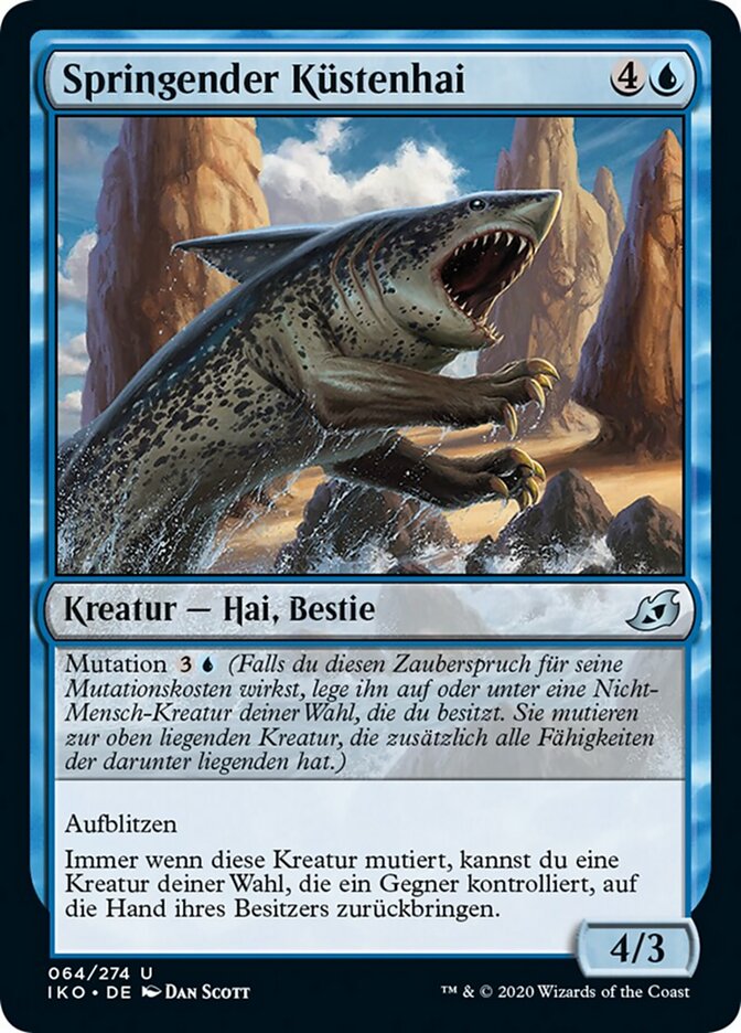 Springender Küstenhai