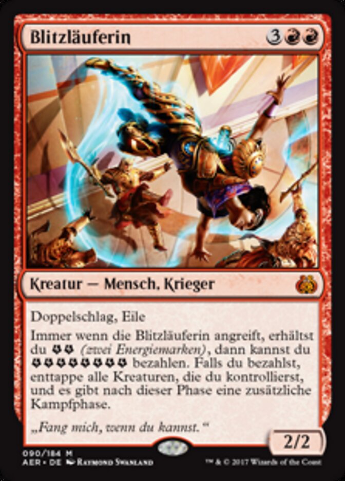 Blitzläuferin