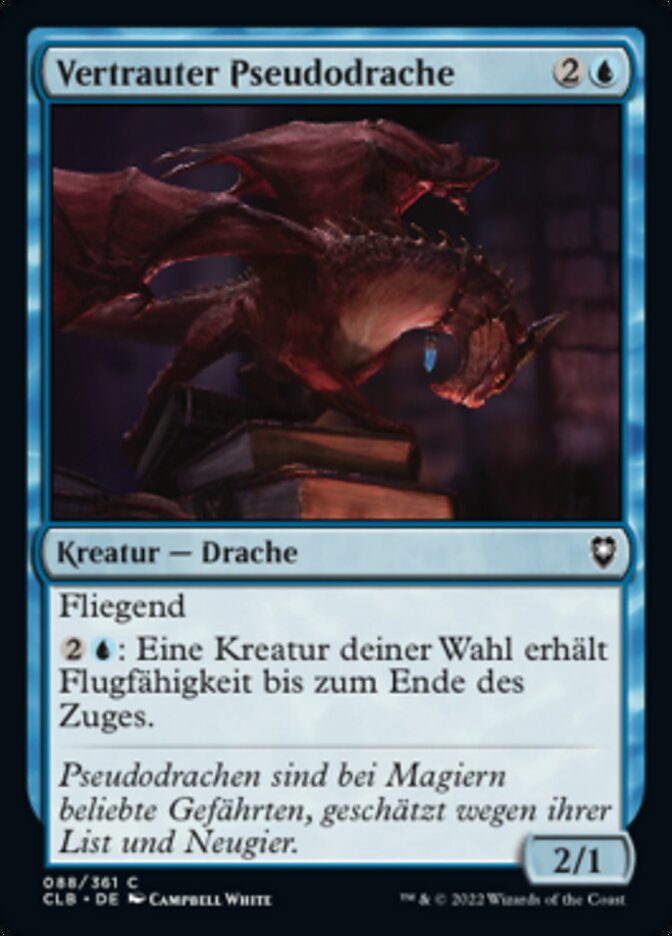 Vertrauter Pseudodrache