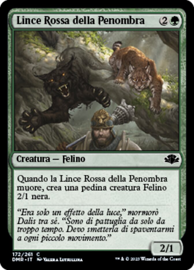 Lince Rossa della Penombra