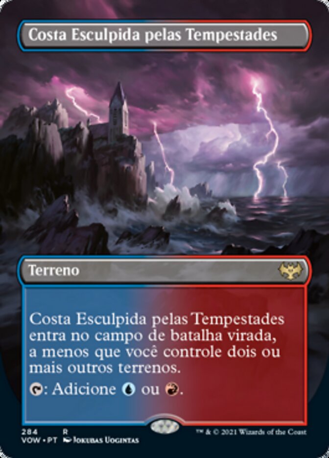 Costa Esculpida pelas Tempestades