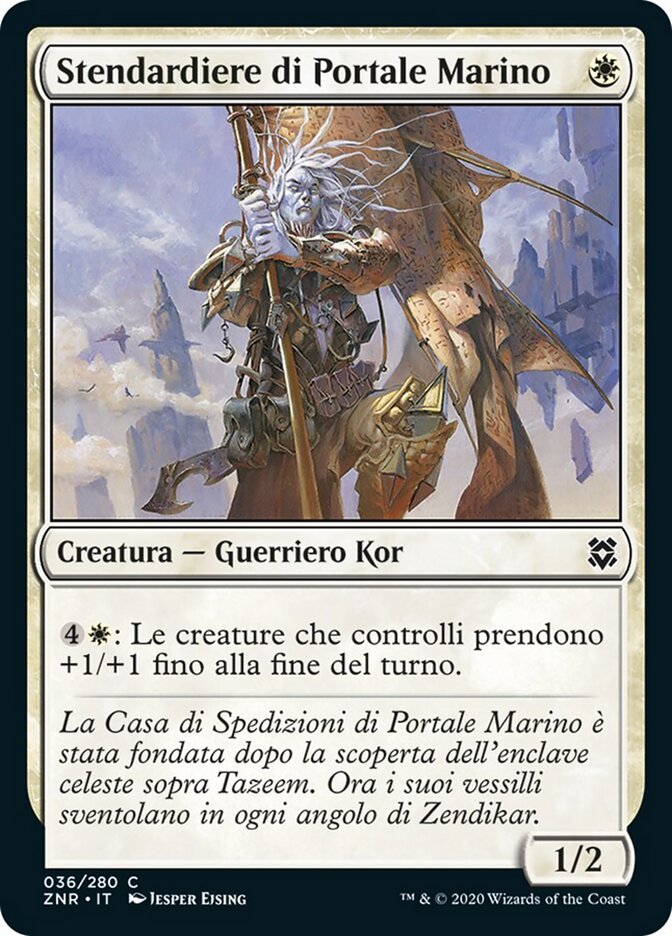Stendardiere di Portale Marino