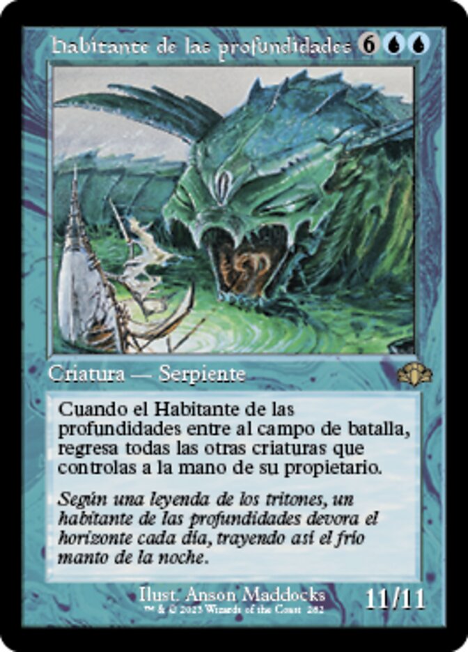 Habitante de las profundidades