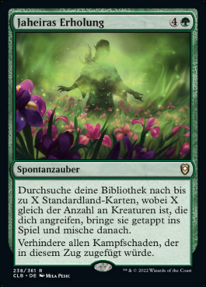 Jaheiras Erholung