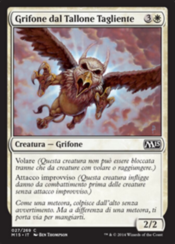 Grifone dal Tallone Tagliente