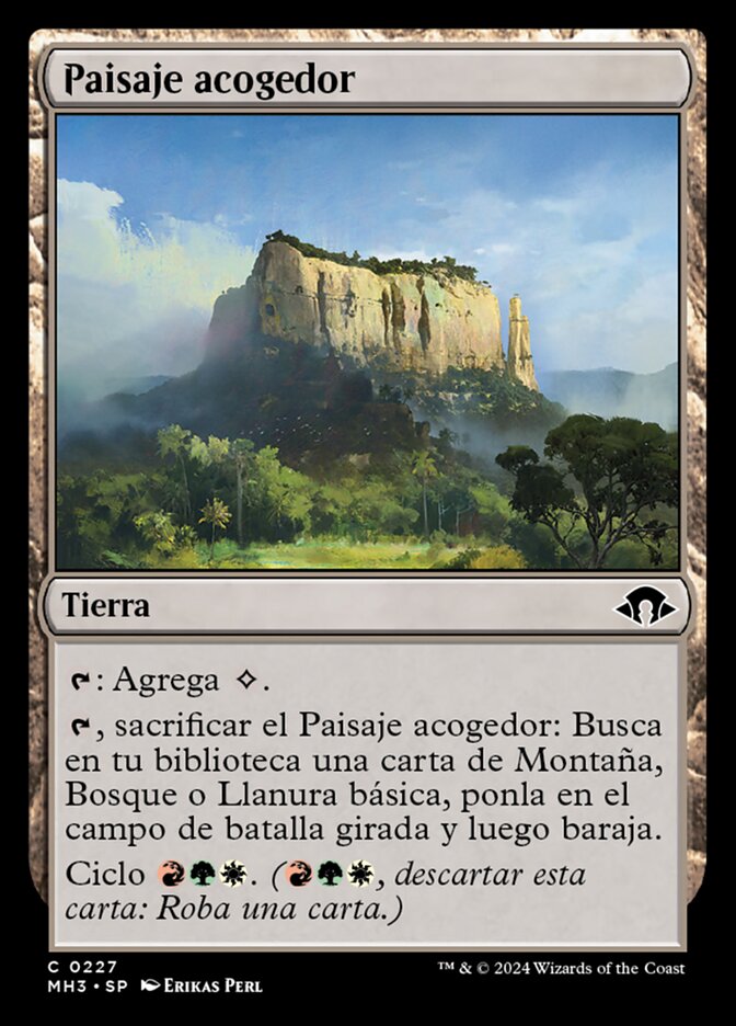 Paisaje acogedor
