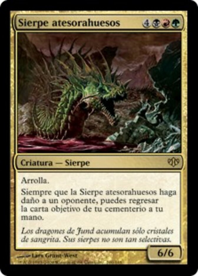 Sierpe atesorahuesos