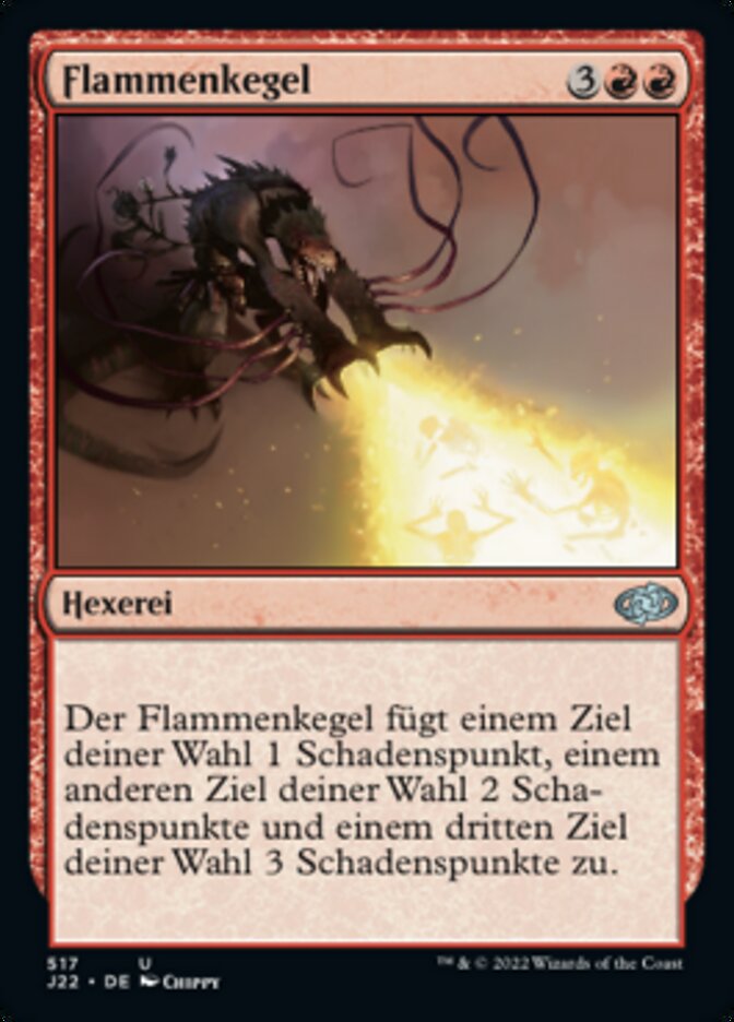 Flammenkegel