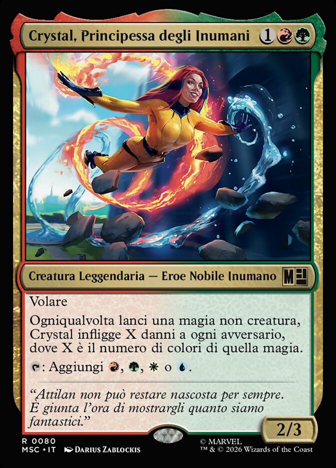 Crystal, Principessa degli Inumani