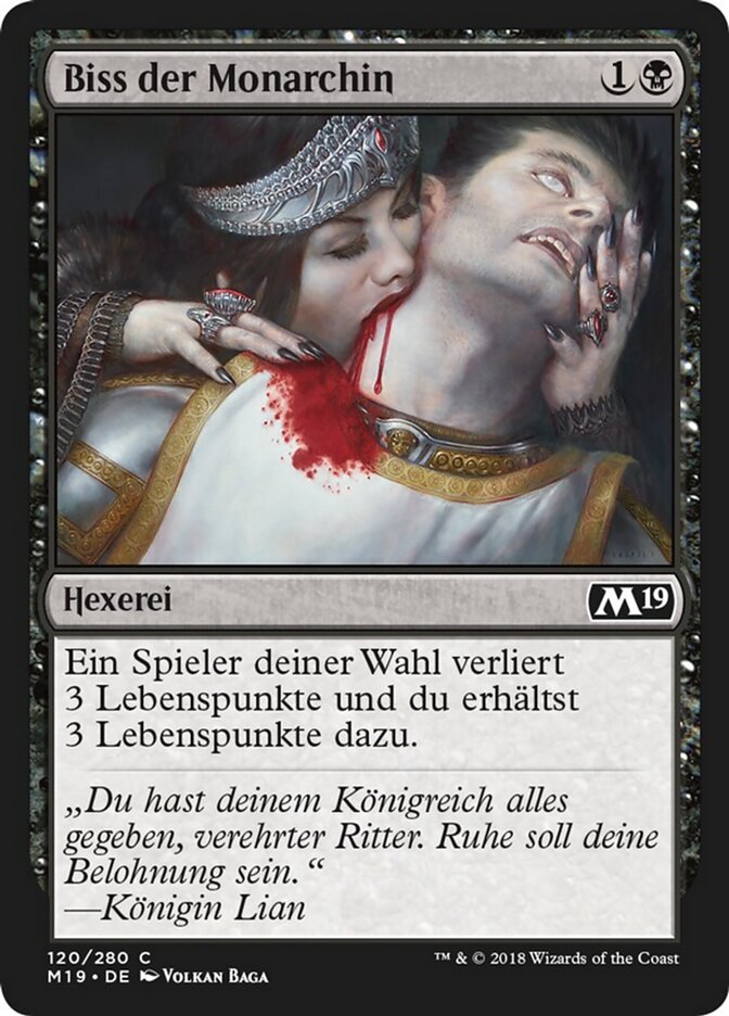 Biss der Monarchin