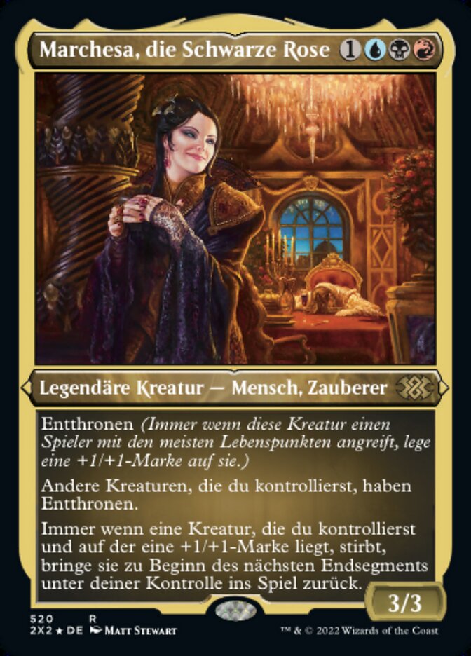 Marchesa, die Schwarze Rose