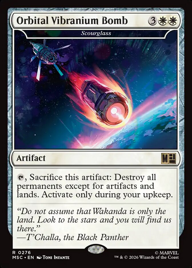 Orbital Vibranium Bomb