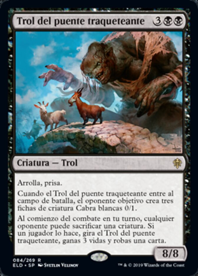 Trol del puente traqueteante