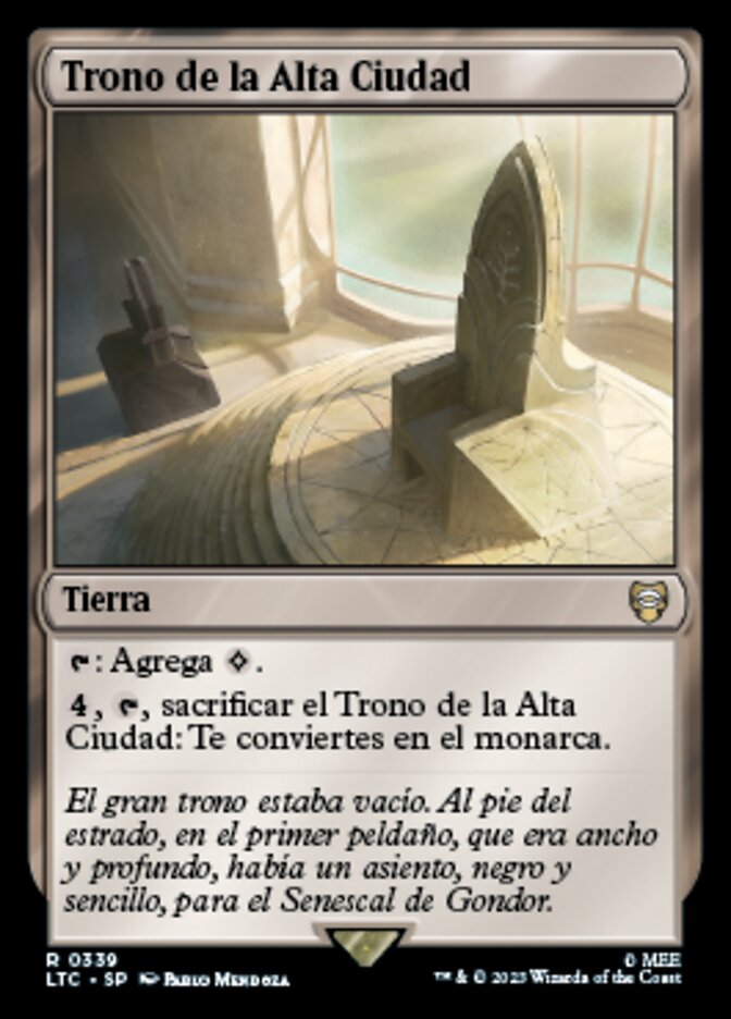 Trono de la Alta Ciudad