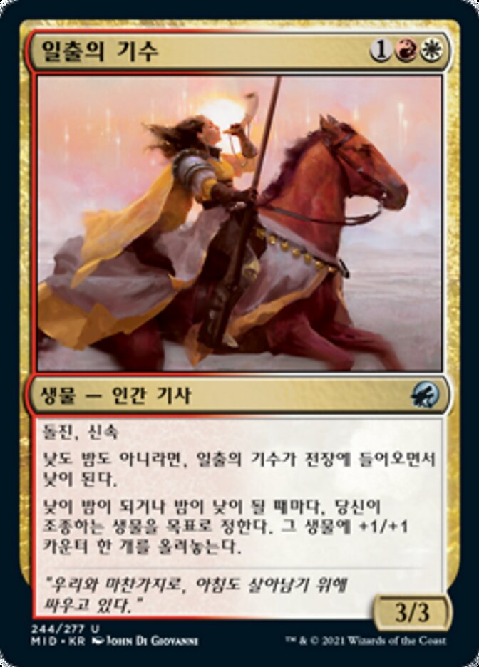 일출의 기수
