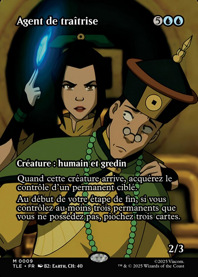 Agent de traîtrise