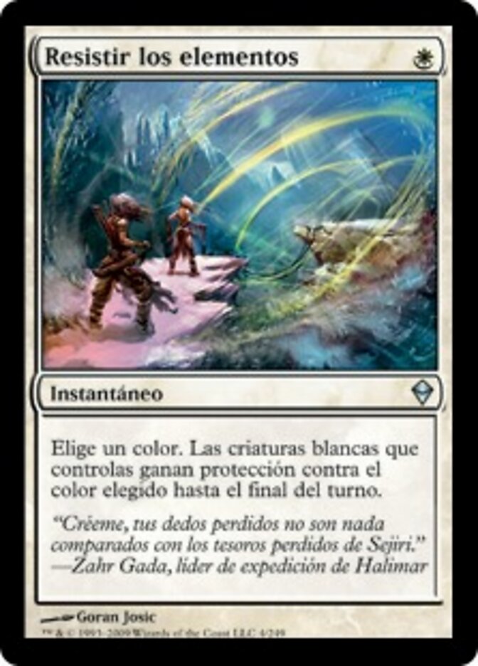 Resistir los elementos