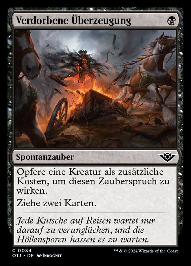 Verdorbene Überzeugung