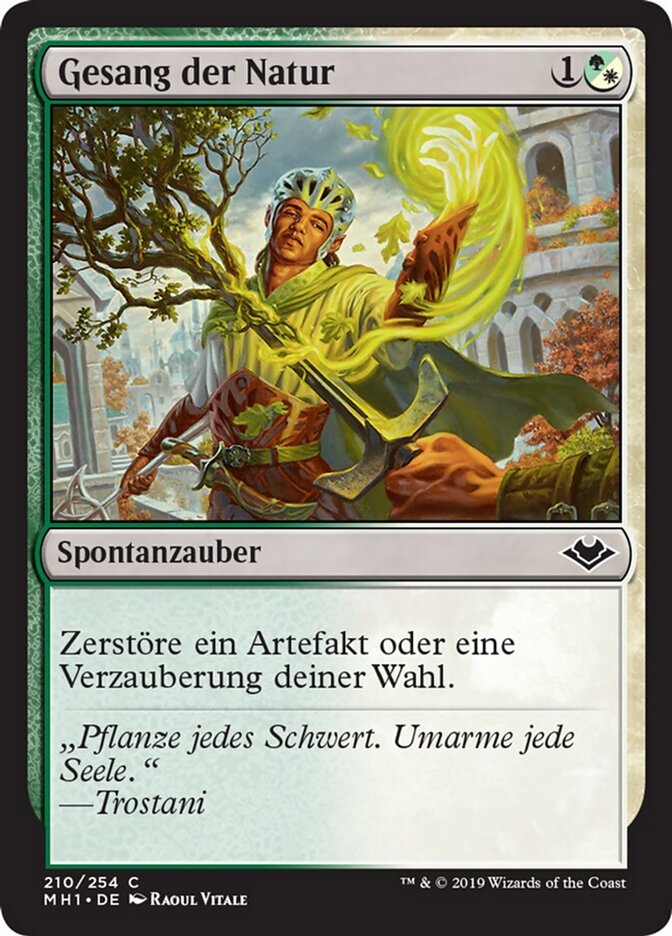 Gesang der Natur