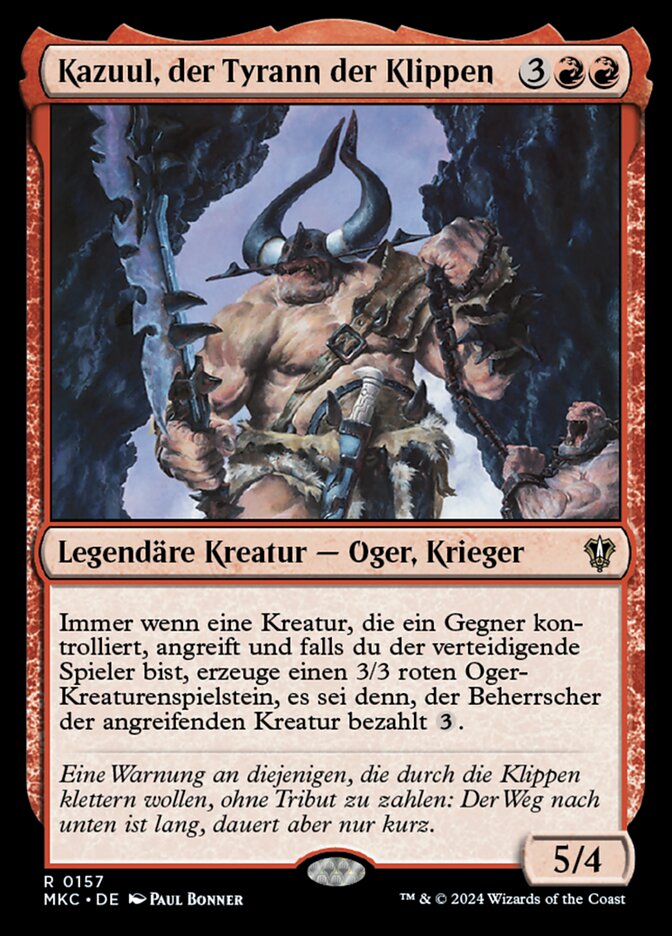 Kazuul, der Tyrann der Klippen