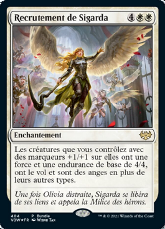 Recrutement de Sigarda