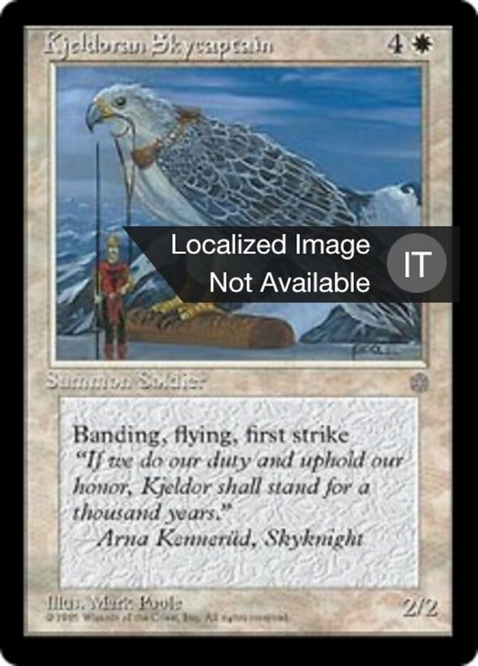 Capitano dei Cieli di Kjeldor
