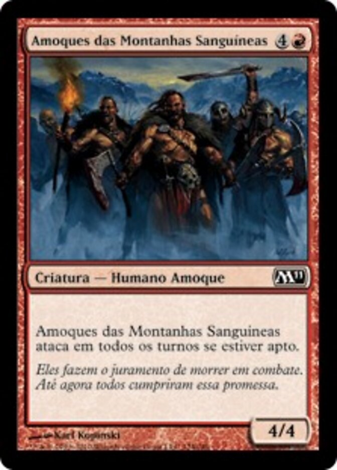 Amoques das Montanhas Sanguíneas
