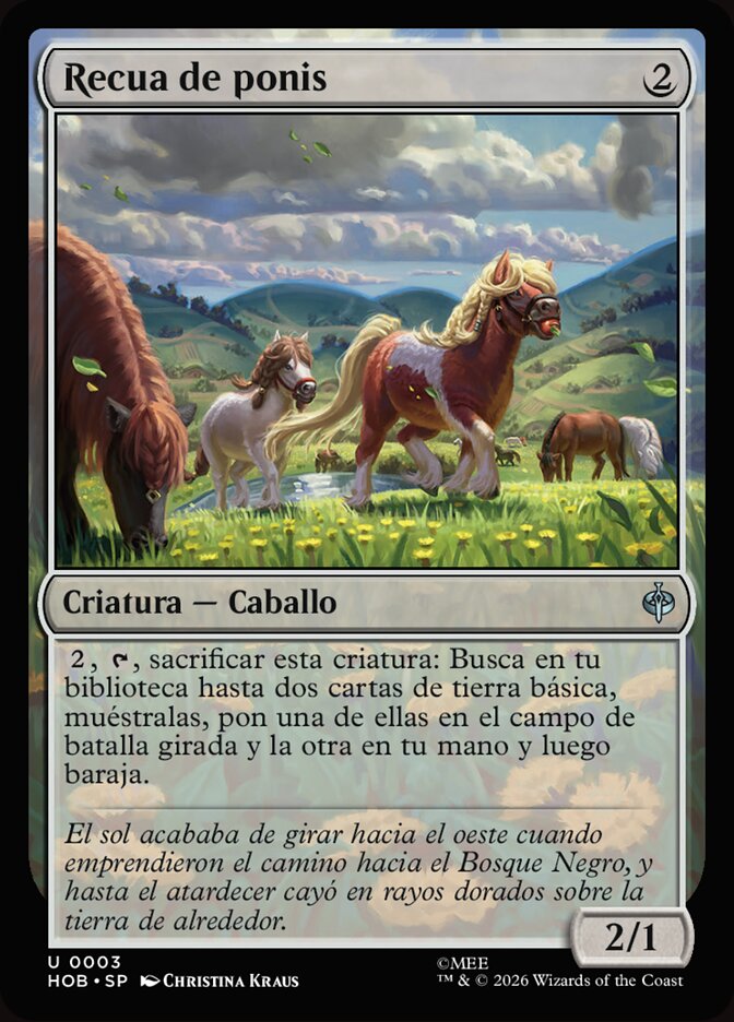 Recua de ponis