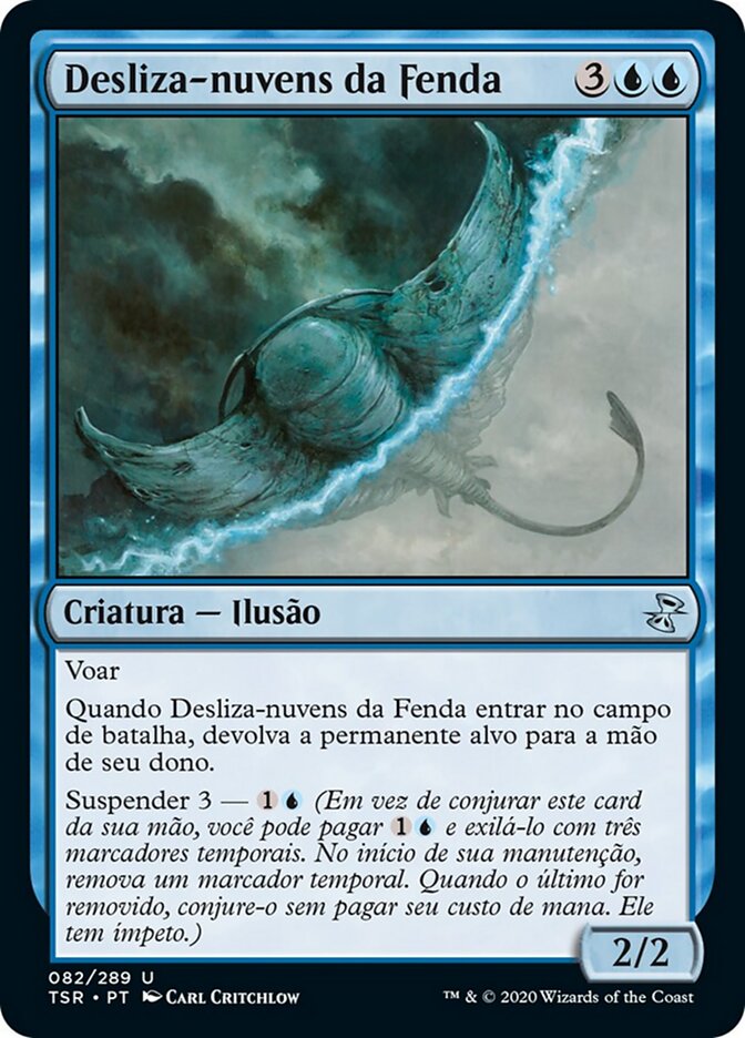 Desliza-nuvens da Fenda