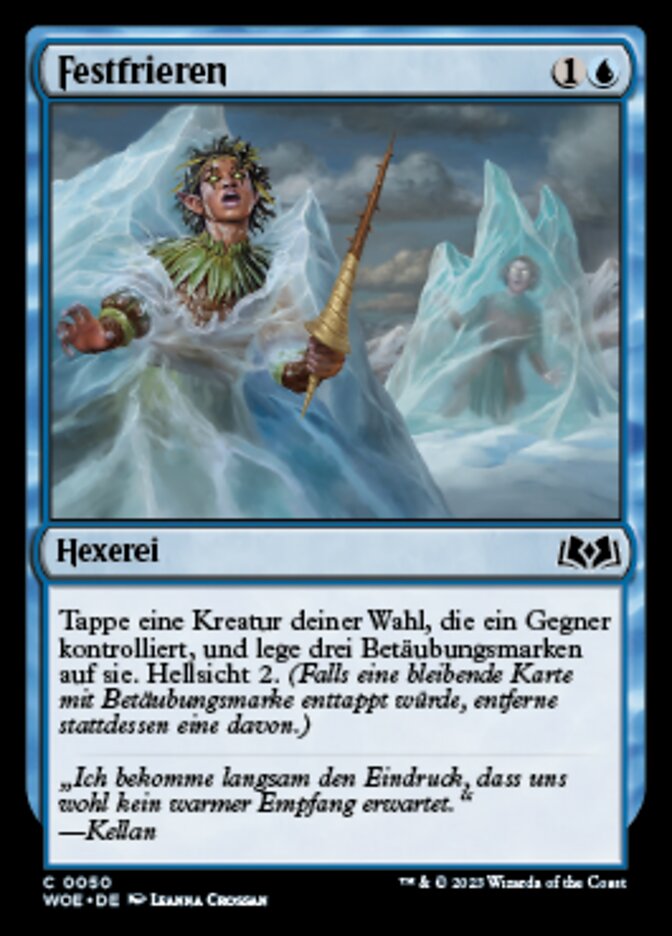 Festfrieren