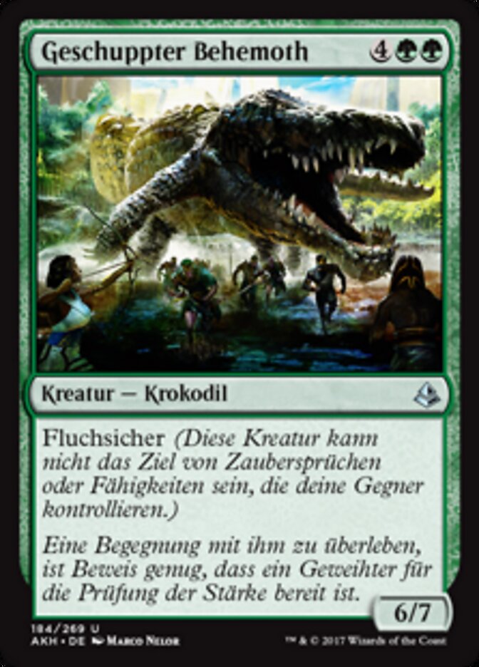 Geschuppter Behemoth