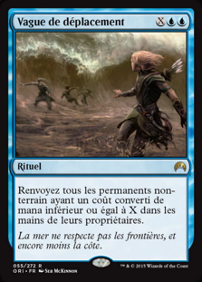 Vague de déplacement