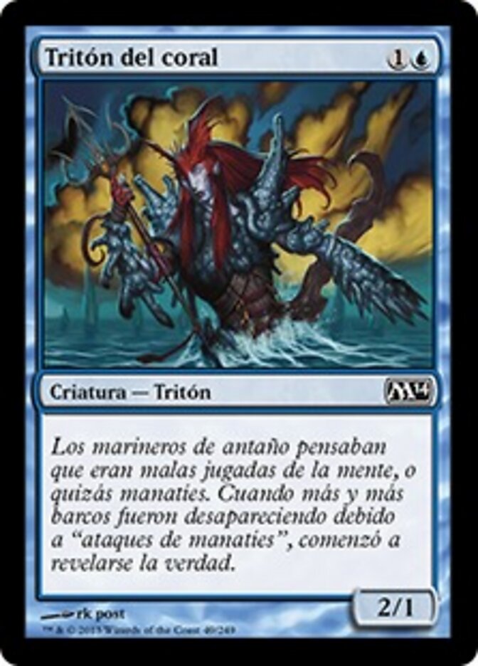 Tritón del coral