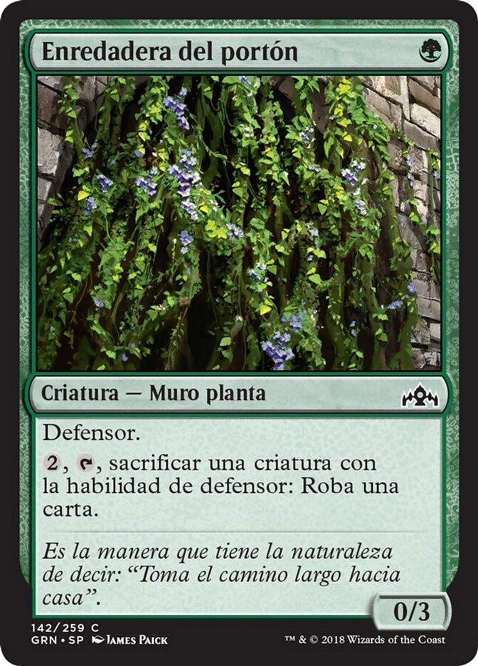 Enredadera del portón