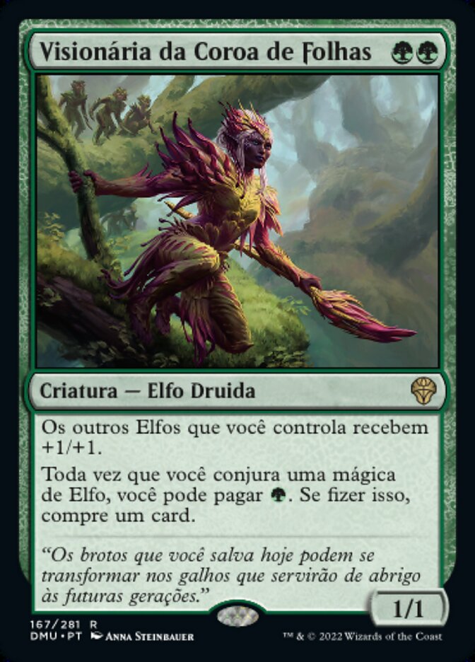 Visionária da Coroa de Folhas
