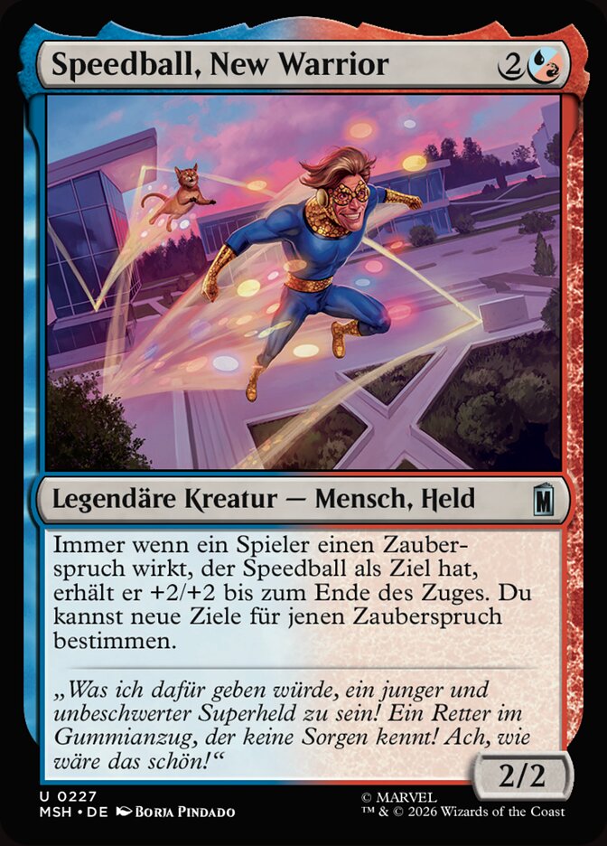 Speedball, New Warrior